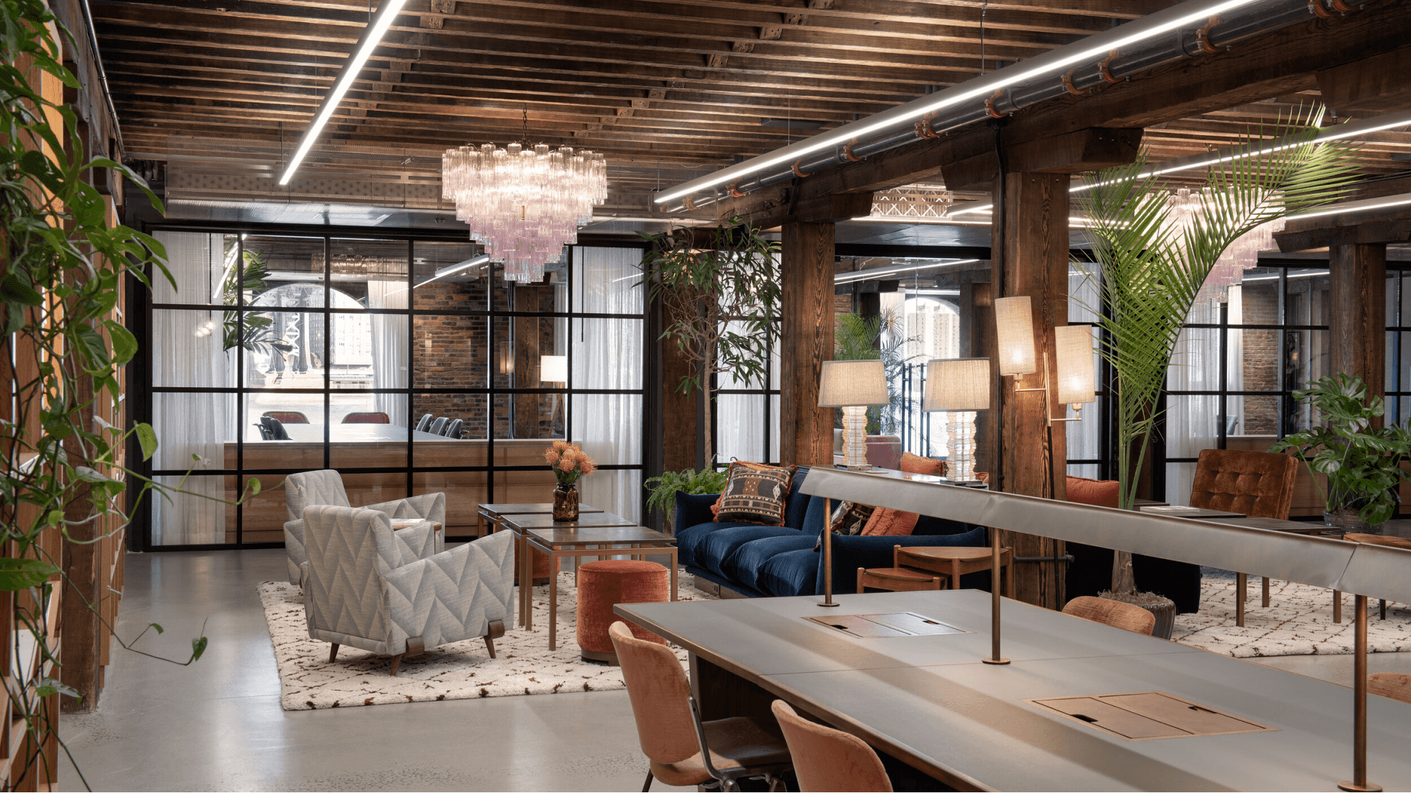Our co-working space at Soho Works in Dumbo, Brooklyn, New York City